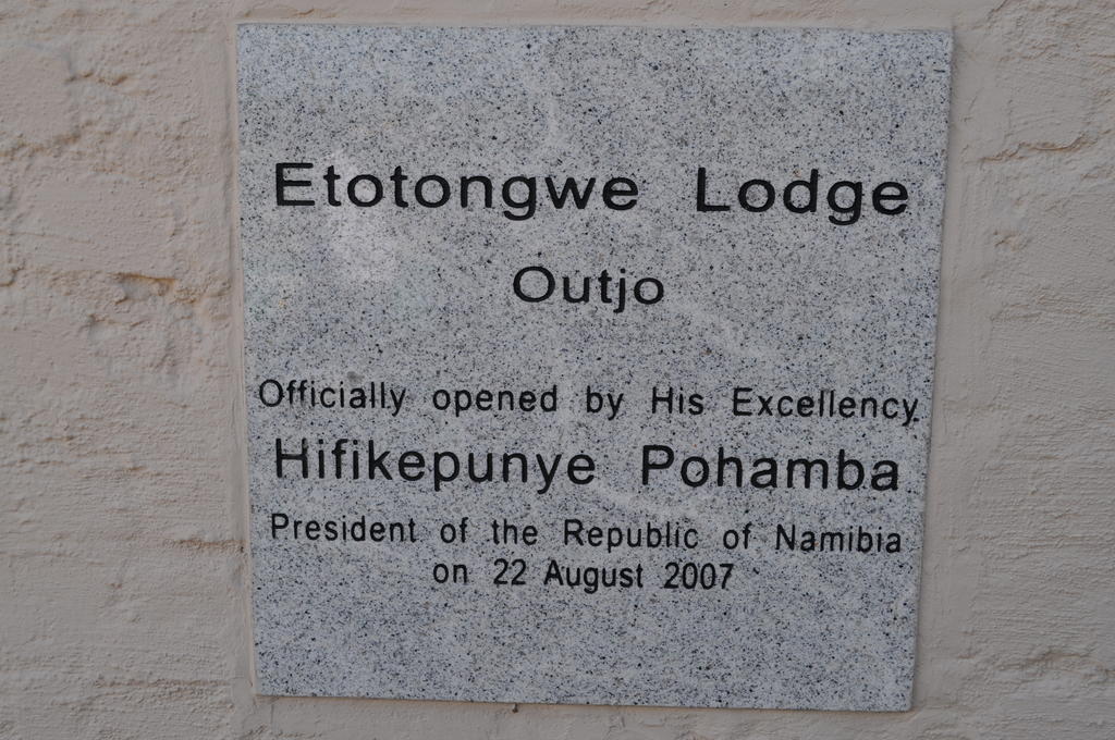 Etotongwe Lodge Outjo Exterior foto